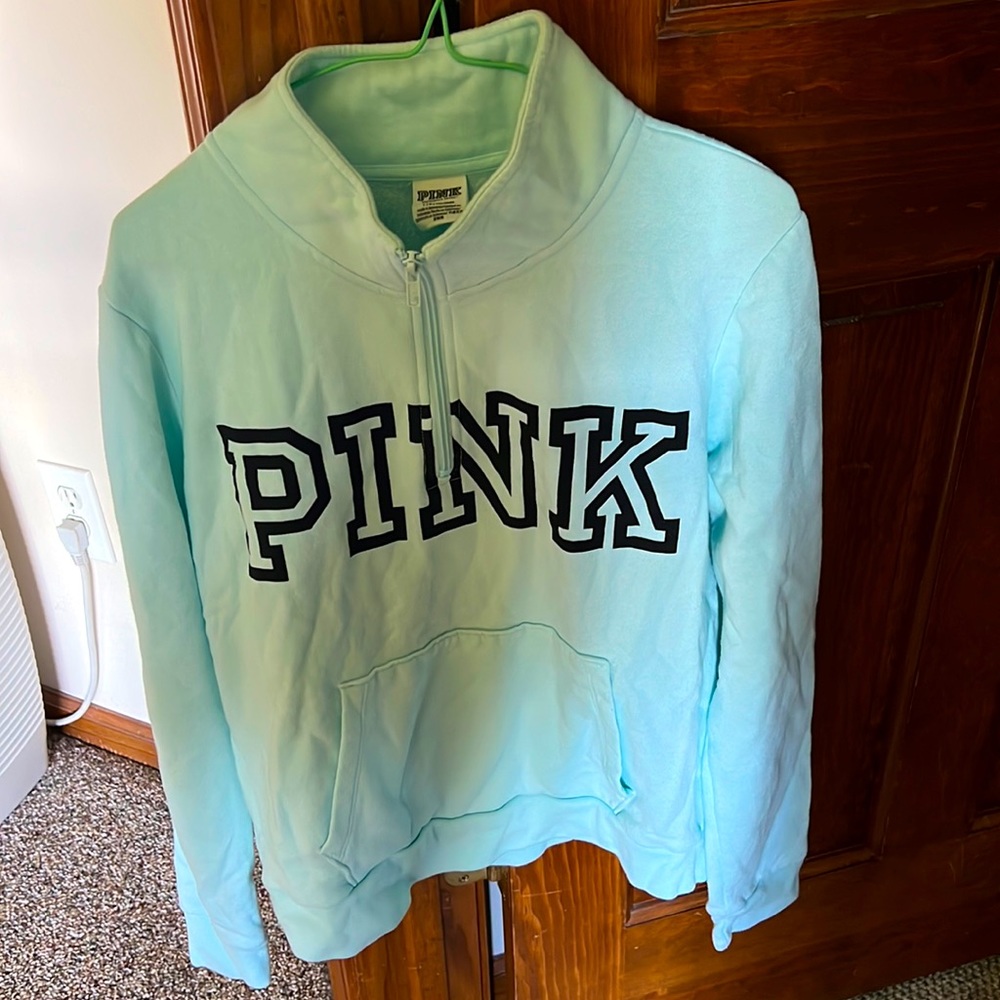 PINK by Victoria’s Secret Size Large women’s mint green sweatshirt